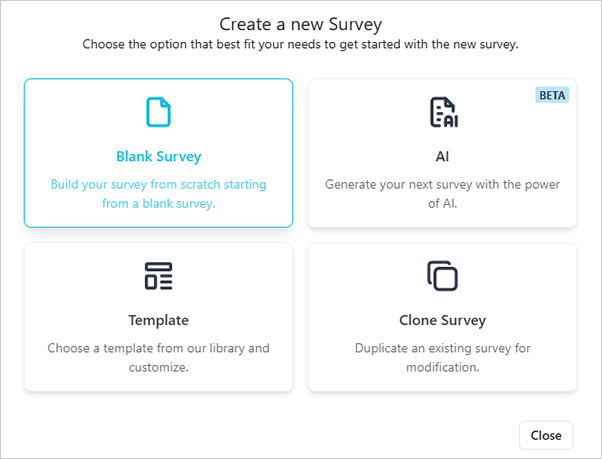 BlankSurvey